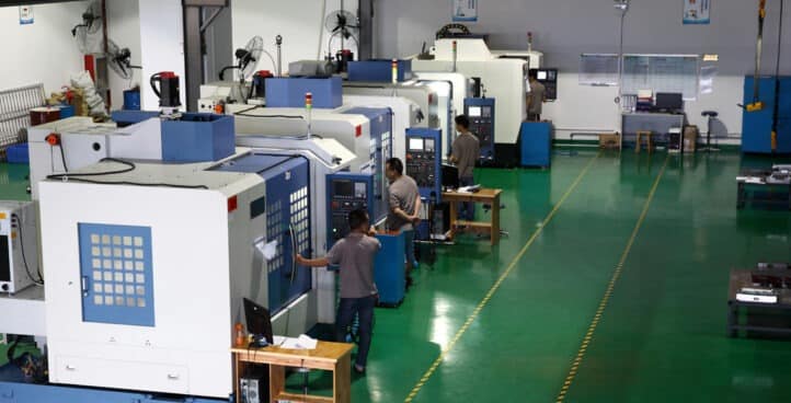plastic injection mold manufacturing CNC machine